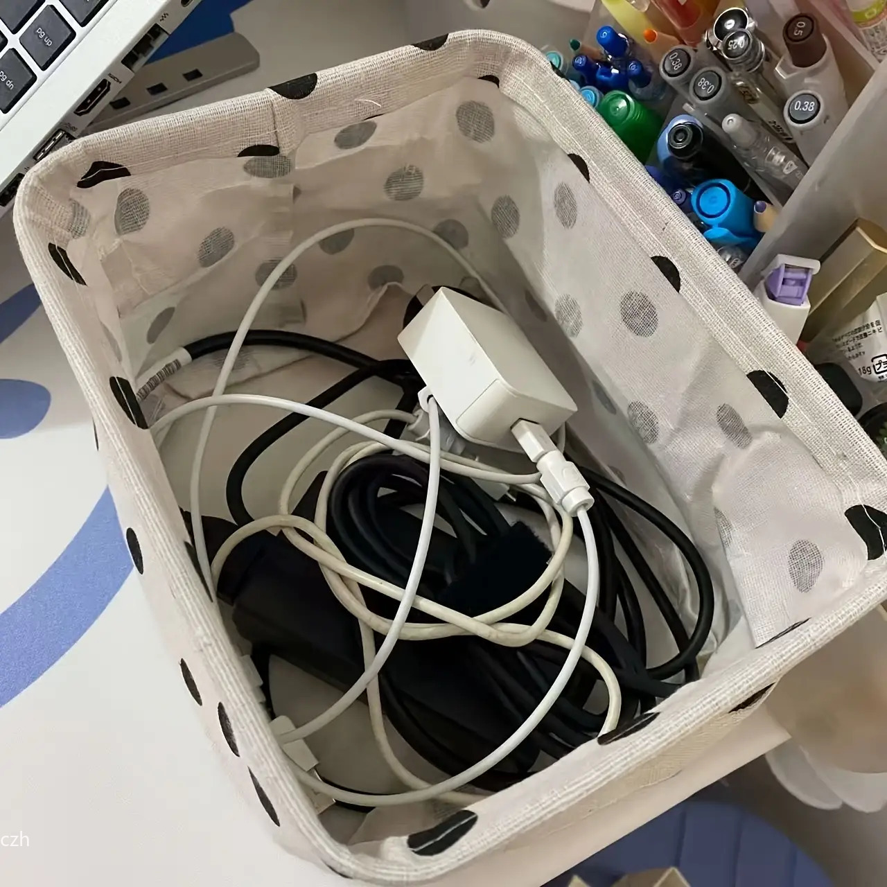 Foldable Small Canvas Carrying - Storage Basket Fabric recension och pris