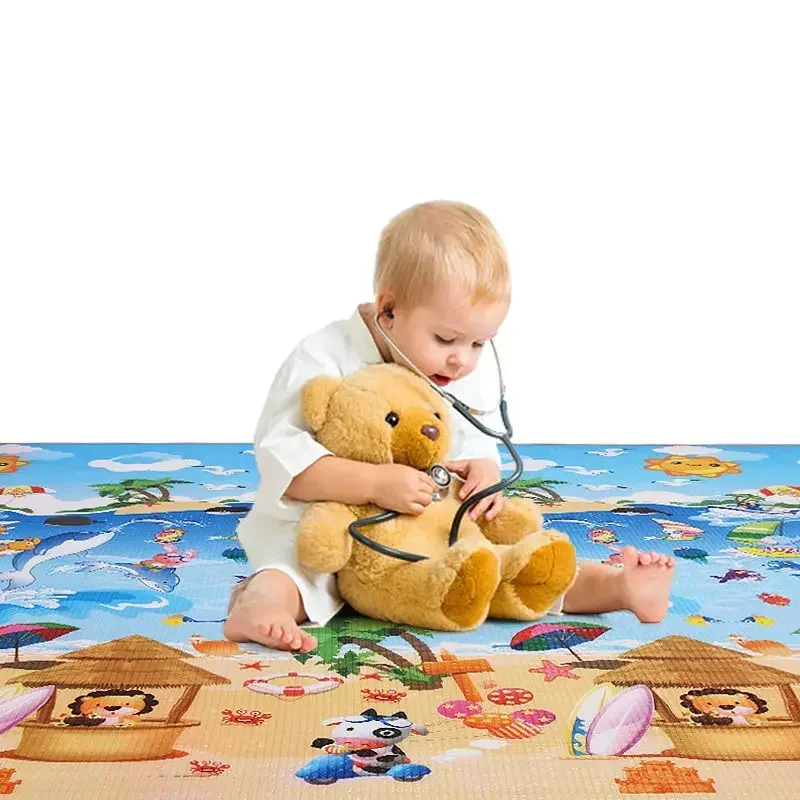 0.5cm Thick Baby Crawling Mats - Soft Rug Nursery recension och pris