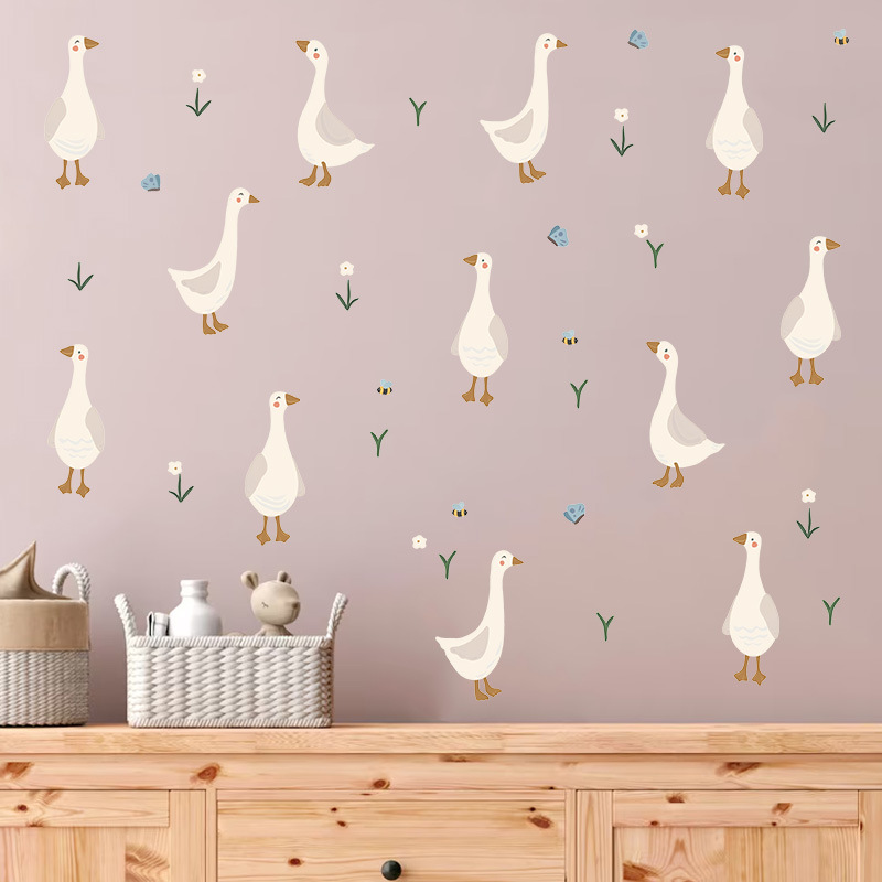 Cute Duckling Wall Sticker Fun - Baby Nursery Furniture recension och pris
