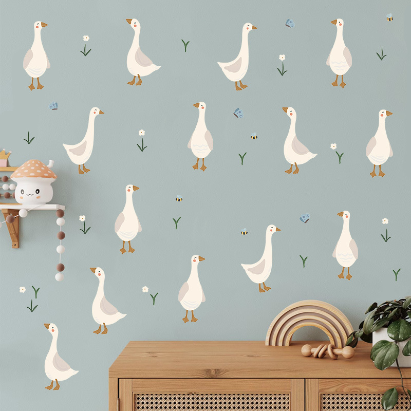 Cute Duckling Wall Sticker Fun - Baby Nursery Furniture recension och pris