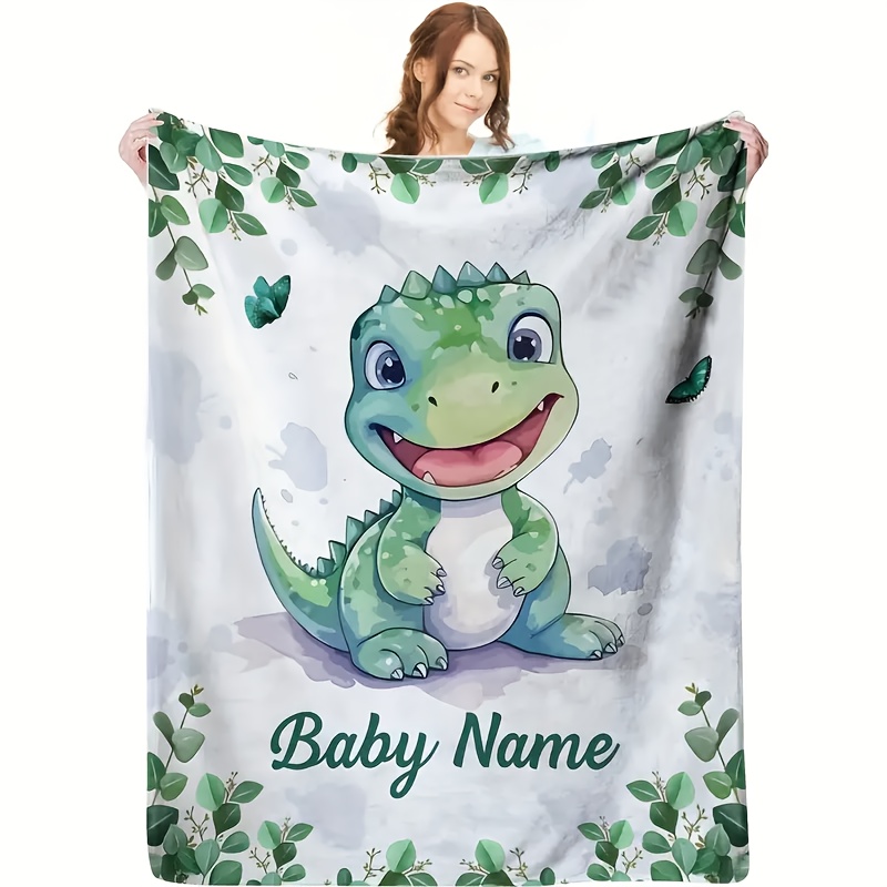Personalized Baby Name Dinosau - Baby Nursery Gender Neutral recension och pris