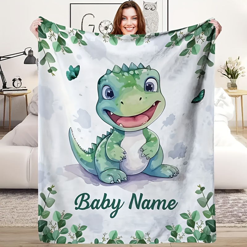 Personalized Baby Name Dinosau - Baby Nursery Gender Neutral recension och pris