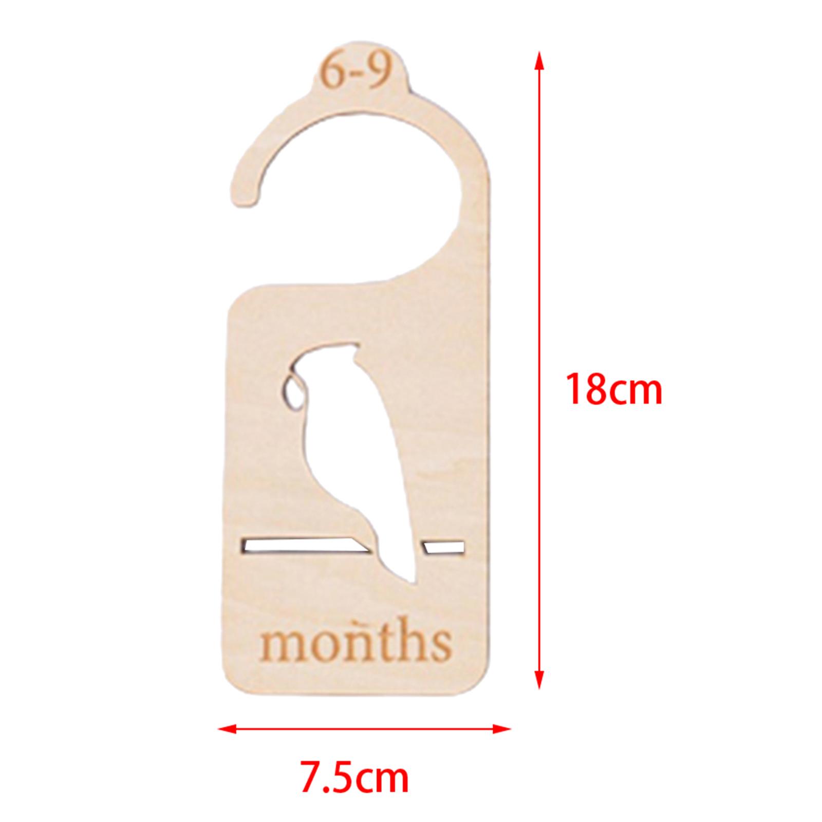 4x 8x Wooden Baby Closet Divid - Baby Nursery Wardrobe recension och pris