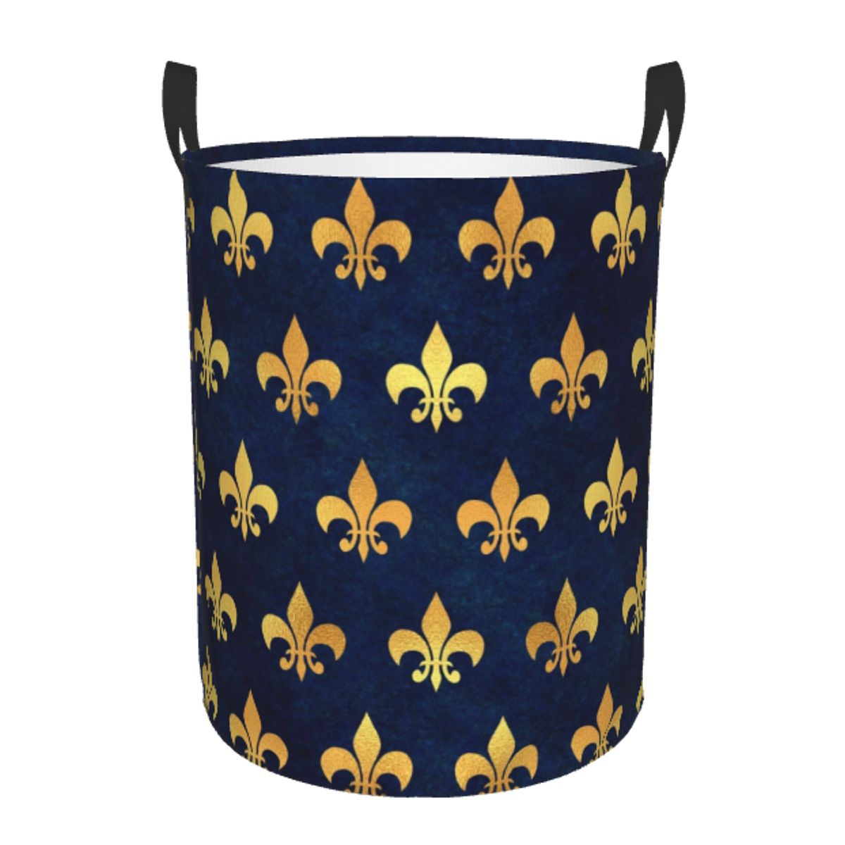 Royal Gold Blue Grunge Fleur D - Baby Nursery Hamper recension och pris