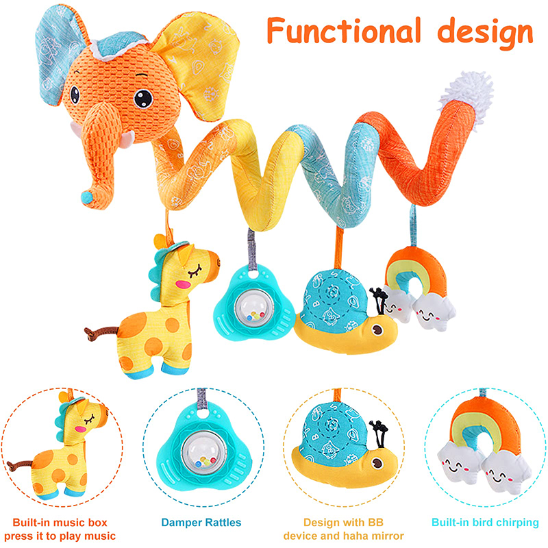 Car Seat Toys Infant Color Ele - Baby Nursery Images recension och pris