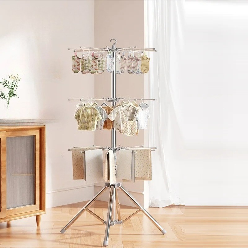 Baby Clothes Drying Rack-Folda - Baby Nursery Uniform recension och pris