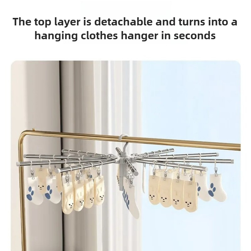 Baby Clothes Drying Rack-Folda - Baby Nursery Uniform recension och pris